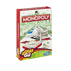 Hasbro - Monopoly Grab & Go Game | HBGMB1002
