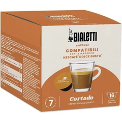 Bialetti Cappuccino Dolce Gusto Compatible Capsules - 16pcs | 96080444
