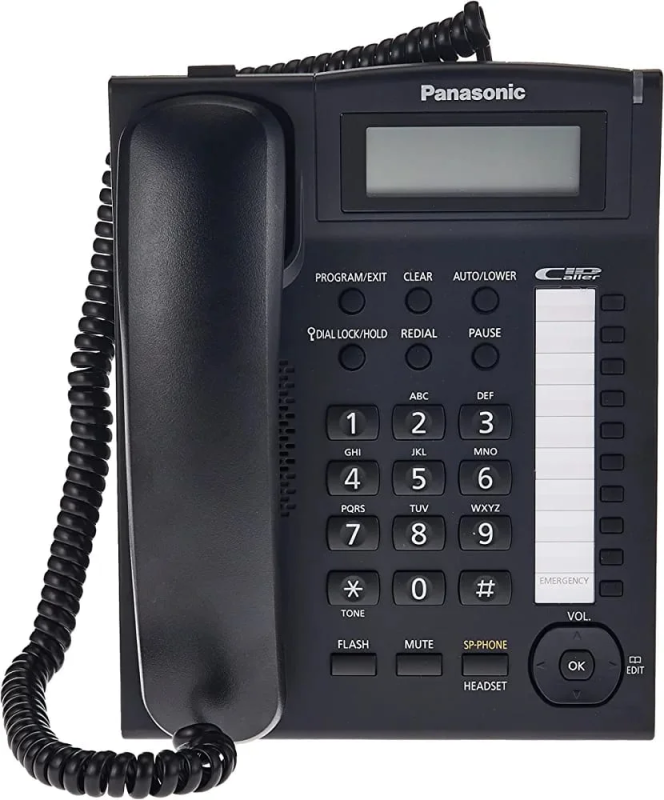 Panasonic Corded Landline Phone with Caller ID & Speakerphone |  KX-TS880MX