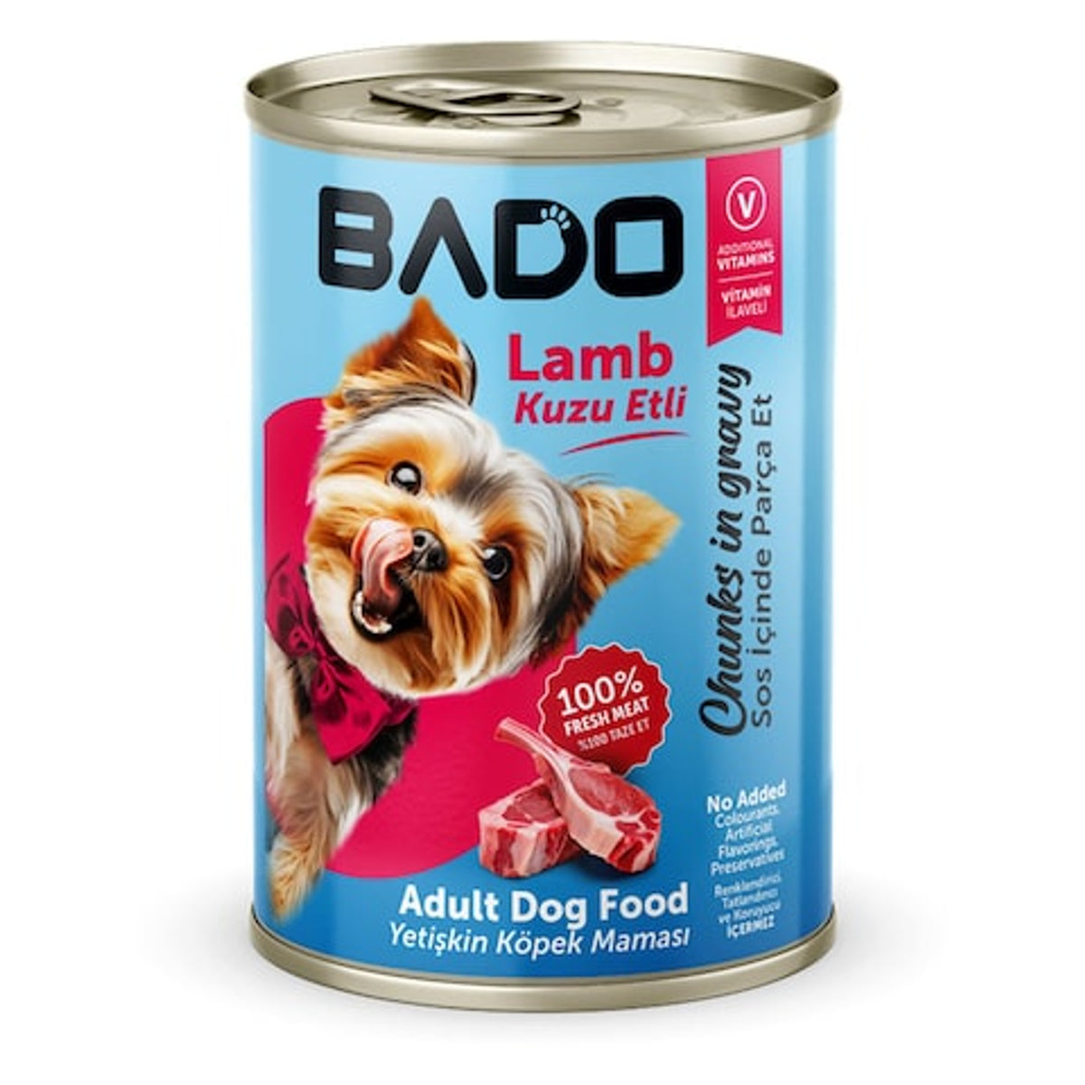 Bado Wet Adult Dog Food Lamb 400 Gr | 9061263