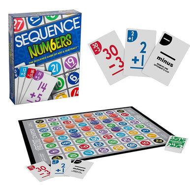 Sequence NUM6ERS Board Game - Addition & Subtraction Strategy Game | AL55211