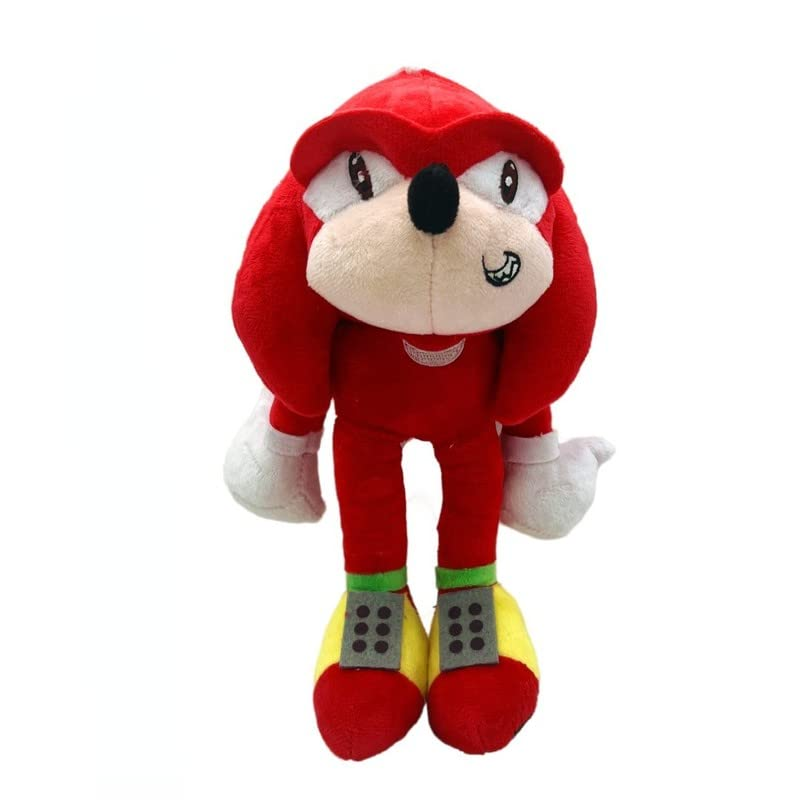 Knuckles the Echidna Plush Toy 25 cm - Soft Stuffed Figure, Red Character | 116