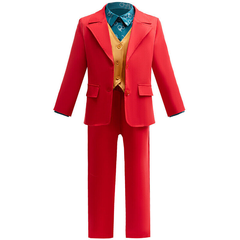 Joker Costume (Top, Vest, Shirt, Pants) - Small Size | 098977