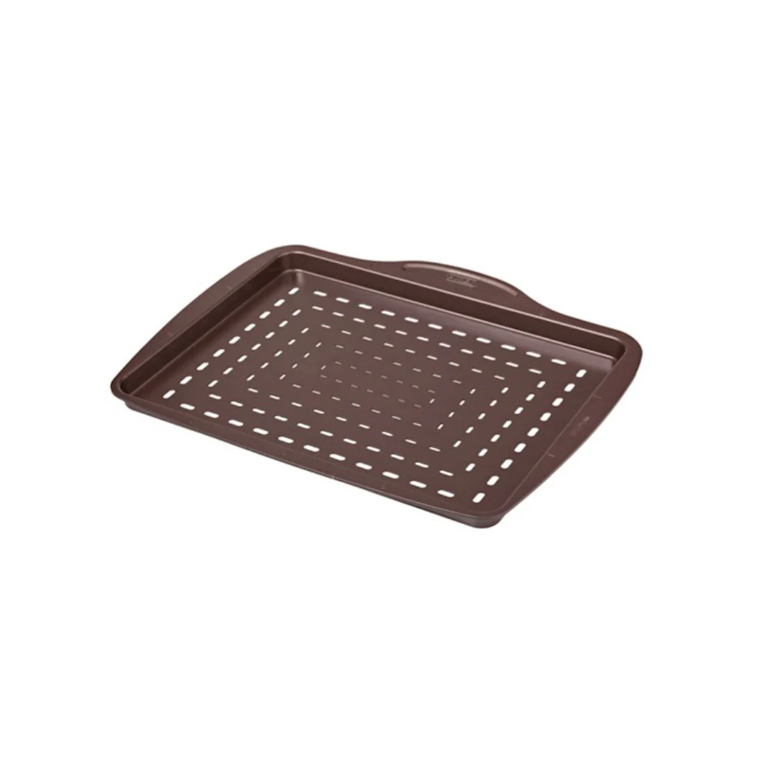 PYREX Non-Stick Rectangular Pizza Pan - Premium Baking Tray