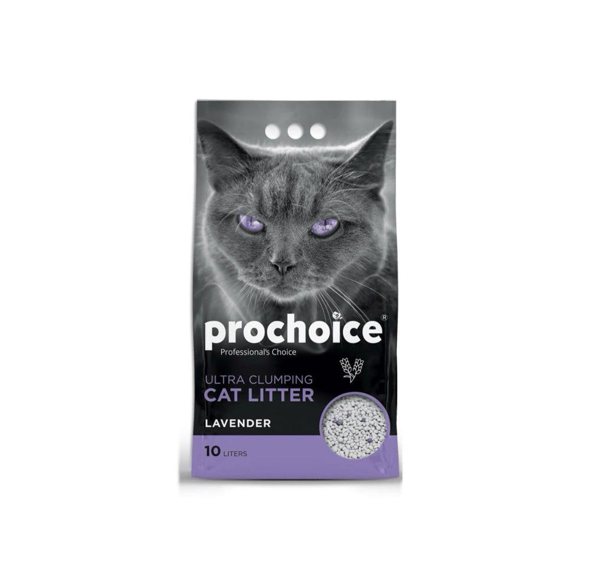 Prochoice Cat Litter Lavender 10 Lt | P9003