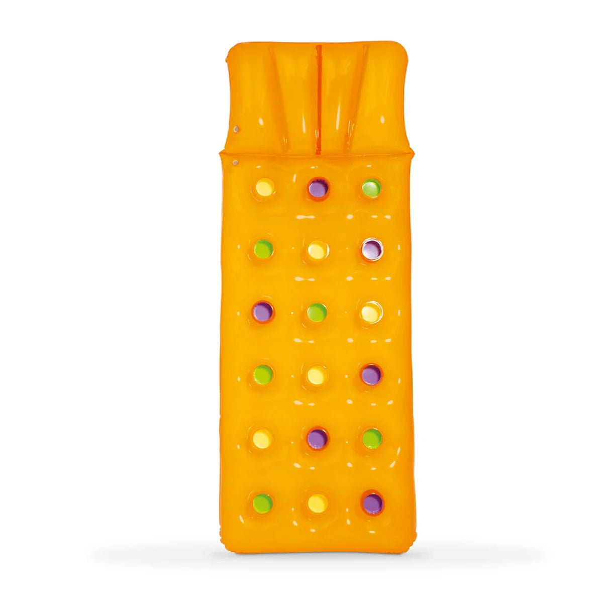 Bestway Inflatable Air Mattress Lounger - Orange with Cup Holders | P-43014