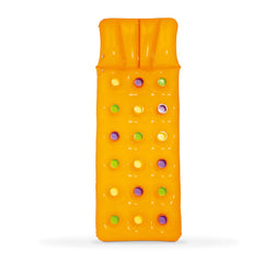 Bestway Inflatable Air Mattress Lounger - Orange with Cup Holders | P-43014