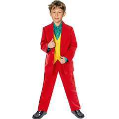Joker Costume (Top, Vest, Shirt, Pants) - Medium Size | 098977