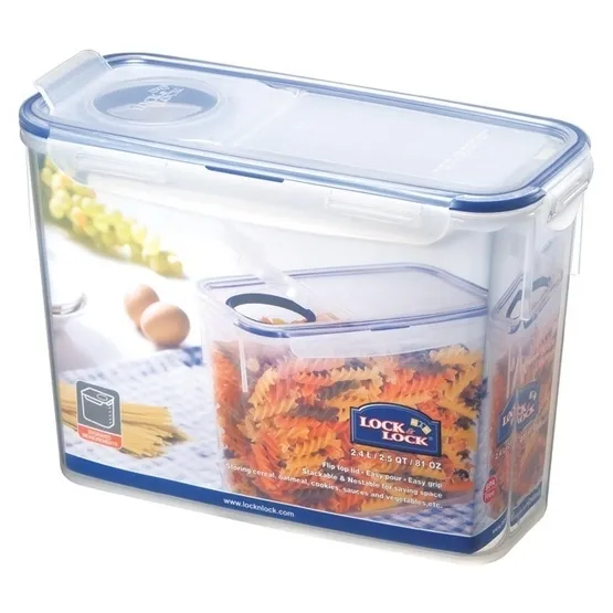 LocknLock Slender Container 2.4L with Flip Lid | LLHPL712F