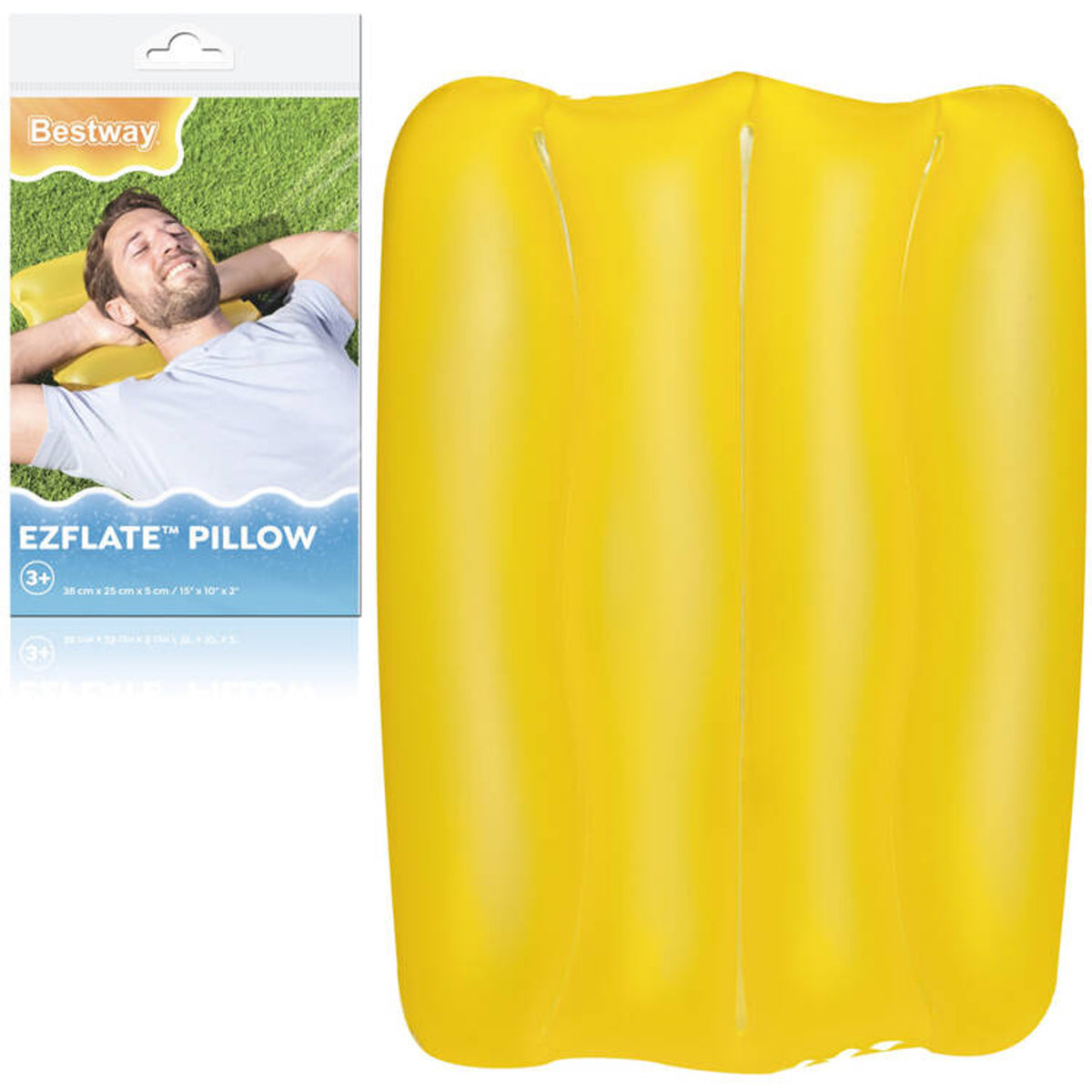 Bestway Inflatable Pool Pillow Float - Yellow | P-52127