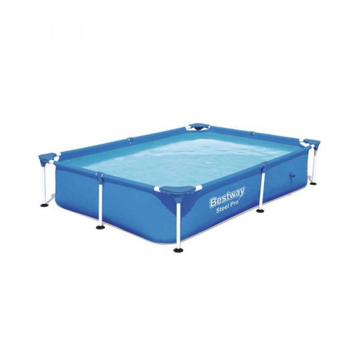 Bestway Steel Pro Rectangular Frame Pool 221×150×43 cm | P-56401