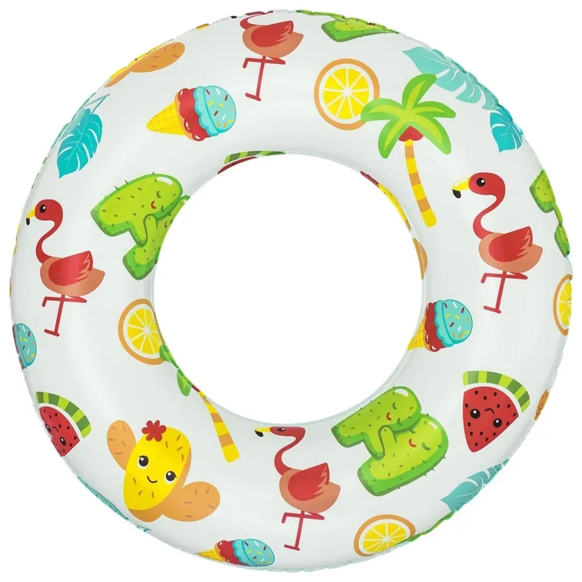 Bestway Inflatable Swim Ring - Flamingo & Ice Cream Design | P-36014