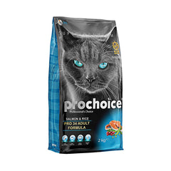 Prochoice Cat Pro 34 Salmon + Rice 2 Kg | P4604