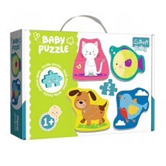 Trefl Baby Puzzle - 8-Piece Animal Shapes for Toddlers | 36074