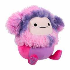 Squishmallows 7.5" Woxie the Magenta Multicolored Bigfoot Plush | SQCR07730