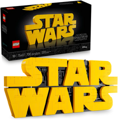 LEGO Brick‑Built Star Wars™ Logo | 75407