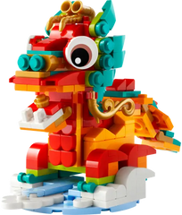 LEGO Year of the Dragon Building Set - 214 Pieces - Lunar New Year Zodiac Display  | 40611