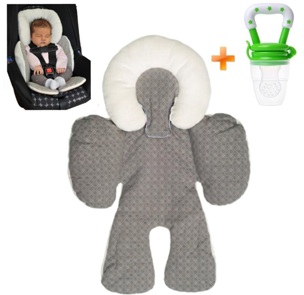 Maxi-Cosi Car Seat Insert - Car Seat Head and Body Support - Infant Insert - Baby Cushion - Includes Pacifier