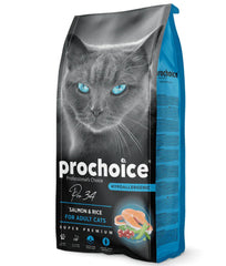 Prochoice Cat Pro 34 Salmon + Rice 15 Kg | P4561