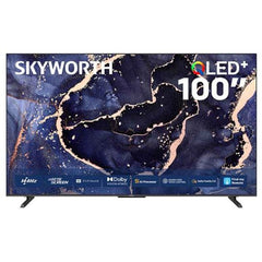 Skyworth 100Q7800H 100" QLED 4K UHD Smart TV - HDR10+, Dolby Audio, Wi-Fi, HDMI, USB | 100Q7800H