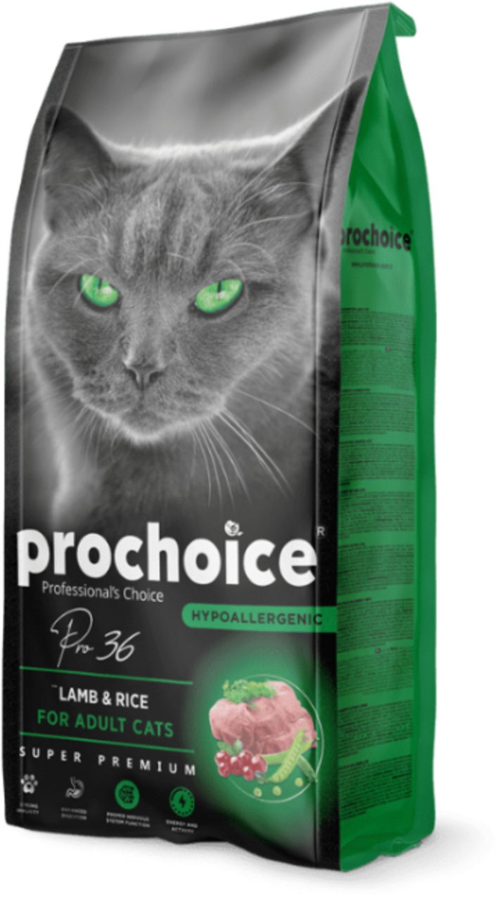 Prochoice Cat Pro 36 Lamb + Rice 15 Kg | P4521