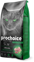 Prochoice Cat Pro 36 Lamb + Rice 15 Kg | P4521