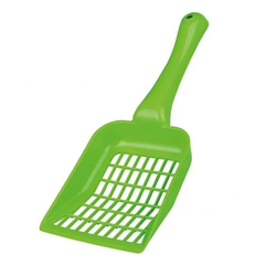 Cat Litter Box with Shovel - Green