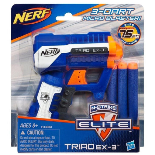 Nerf N-Strike Elite Triad EX-3 Blaster | HBNRA1690