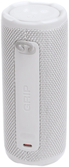 JBL Grip Portable Bluetooth Speaker - White - Waterproof & Drop-Proof Design - 14 Hours Playtime | JBL-GRIP-WHT
