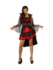 Vampire Costume (Dress with Cape) | 093362