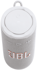 JBL Grip Portable Bluetooth Speaker - White - Waterproof & Drop-Proof Design - 14 Hours Playtime | JBL-GRIP-WHT