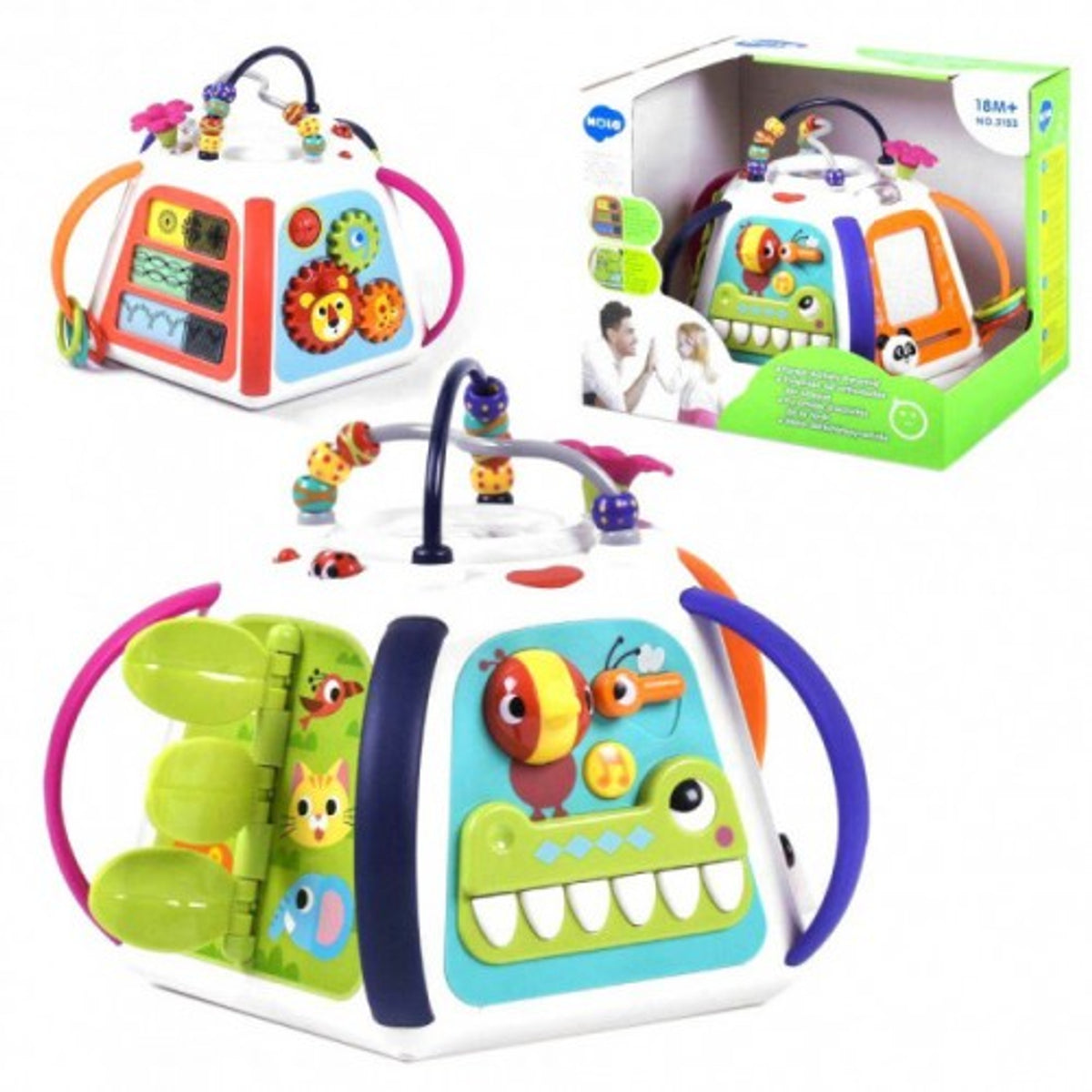 Hola 6-in-1 Activity Learning Cube Toy | 3153