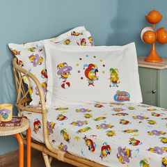 Karaca Homexkral Sakir Circus Single Bed Sheet Set | 200.22.14.0397