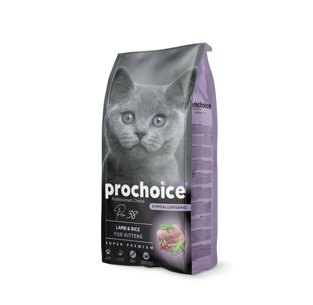 Prochoice Cat Pro 38 Kitten Lamb + Rice 15 Kg | P4541