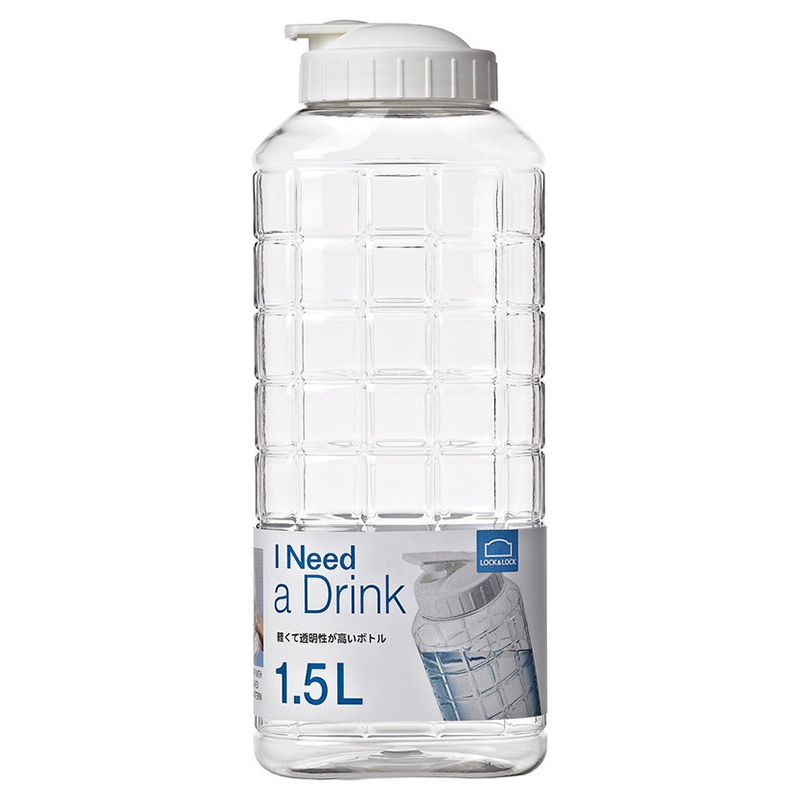 LocknLock Chess Bottle PET 1.5L with White Cover | LLHAP812