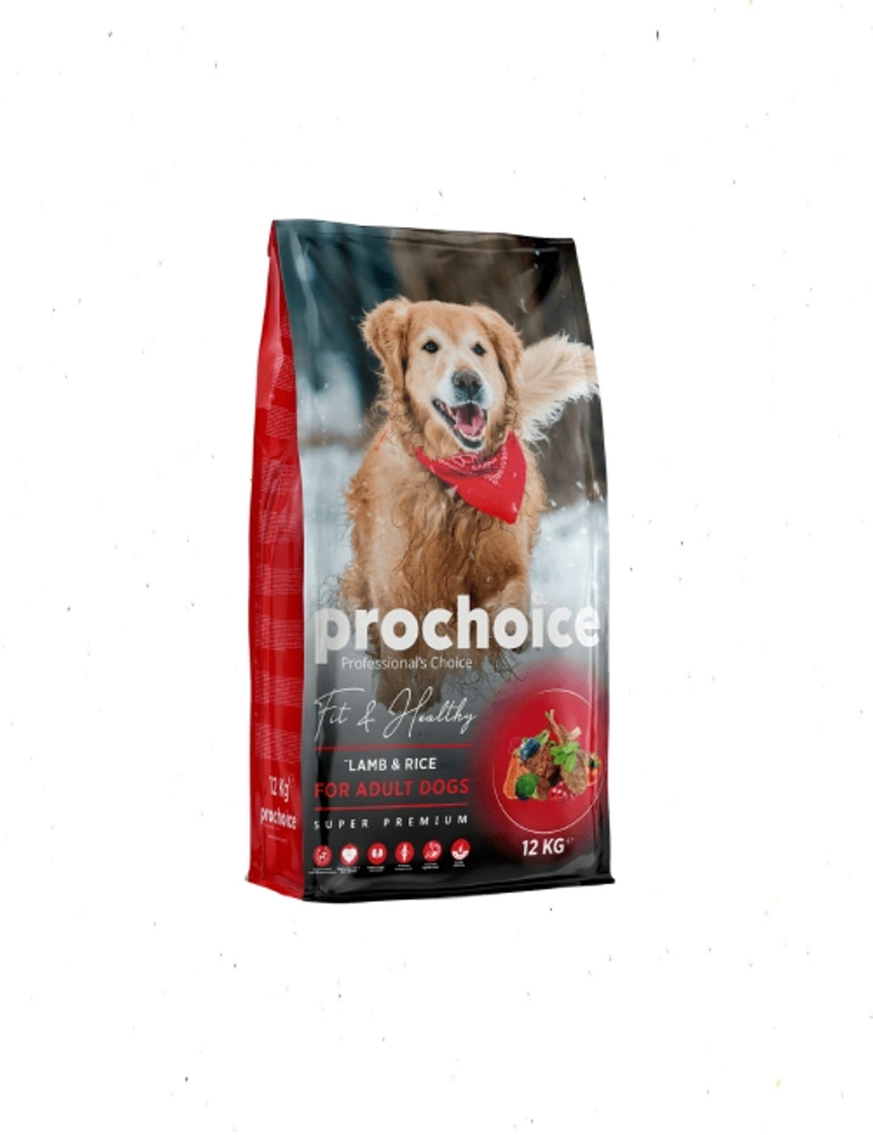 Prochoice Adult Dog Fit & Healthy Lamb & Rice 12 Kg | P4080