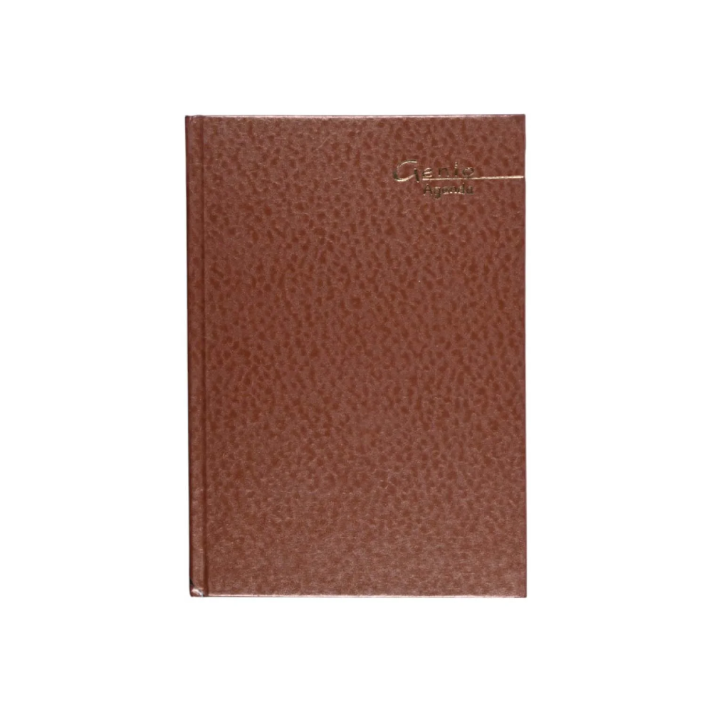 Genio School Agenda - Brown | GSA-AG002