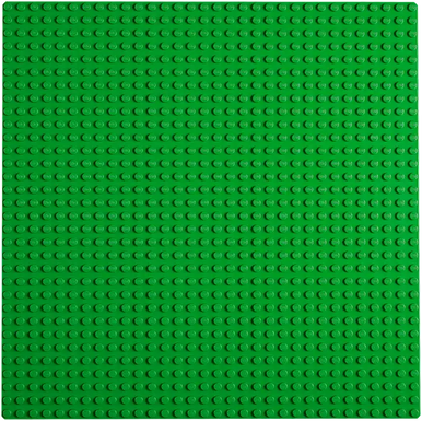 مجموعة ألعاب مكعبات البناء "لوح أساس أخضر كلاسيكي" من LEGO؛ ألعاب للأولاد والبنات والأطفال (قطعة واحدة) | 11023