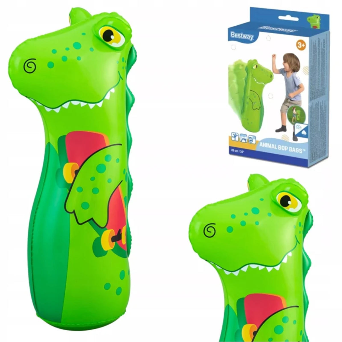 Bestway Inflatable Bop Bag Toy - Dinosaur | P-52152