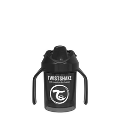 Twistshake 230ml Mini Sippy Cup - Black | TWI78057