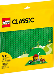 مجموعة ألعاب مكعبات البناء "لوح أساس أخضر كلاسيكي" من LEGO؛ ألعاب للأولاد والبنات والأطفال (قطعة واحدة) | 11023