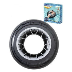 Bestway Inflatable Tyre Tube Float - Black | P-36102