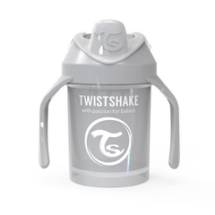 Twistshake 230ml Mini Sippy Cup - Pastel Gray | TWI78272