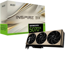 MSI INSPIRE GeForce RTX 5070 Ti 3x OC