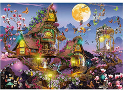 Educa 19554 - Enchanted Fairy Treehouse 500-Piece Jigsaw Puzzle | 19554
