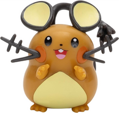 Pokemon Battle Figure 3-Pack - Dedenne, Lycanroc (Dusk Form) & Ninjask | PKW4086