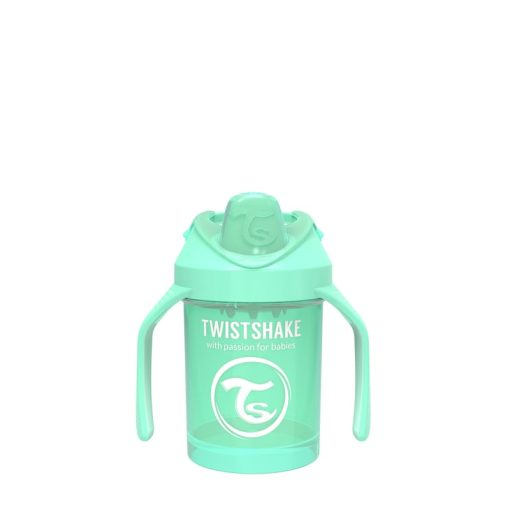 Twistshake 230ml Mini Sippy Cup - Pastel Green | TWI78269