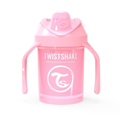 Twistshake 230ml Mini Sippy Cup - Pastel Pink | TWI78267