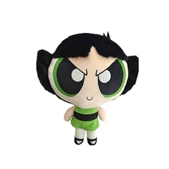 Powerpuff Girls - Buttercup Plush Toy 20 cm - Soft Stuffed Figure with Green Dress | 322