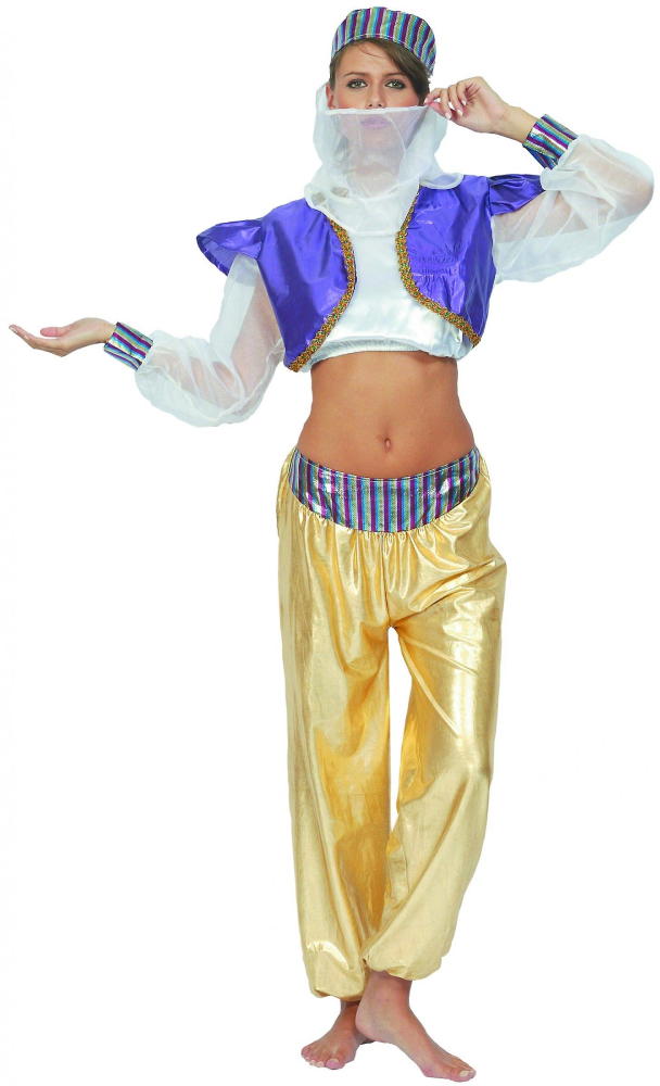 Oriental Dancer Costume (Headdress, Pants & Top) | 891194
